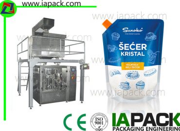 automatyczna maszyna do pakowania cukier doypack na cukier i imbir w proszku